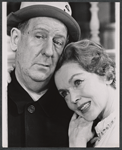 Paul Ford and Maureen O'Sullivan in the stage production Never Too Late