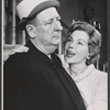 Paul Ford and Maureen O'Sullivan in the stage production Never Too Late