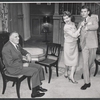 William Bendix, Nancy Carroll and Will Hutchins in the 1963 tour of the stage production Never Too Late