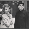 Nancy Carroll and William Bendix in the 1963 tour of the stage production Never Too Late