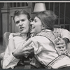 Will Hutchins and unidentified in the 1963 tour of the stage production Never Too Late