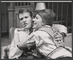 Will Hutchins and unidentified in the 1963 tour of the stage production Never Too Late