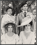 Glenn Walken, April Shawhan, Sam Waterston and Kathleen Widdoes in the 1972 NY Shakespeare stage production of Much Ado About Nothing