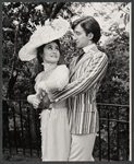 Kathleen Widdoes and Sam Waterston in the 1972 NY Shakespeare stage production of Much Ado About Nothing