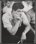 Peter Palmer in rehearsal for the stage production Lil' Abner