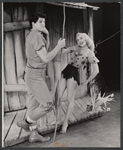 Peter Palmer and Edie Adams in the stage production Lil' Abner