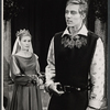 Suzanne Grossman and Christopher Walken in the stage production THe Lion in Winter