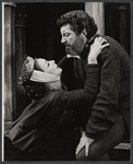 Rosemary Harris and Robert Preston in the stage production The Lion in Winter