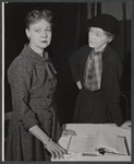 Una Merkel and Eva Le Gallienne in the stage production Listen to the Mocking Bird