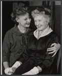 Una Merkel and Billie Burke in the stage production Listen to the Mocking Bird