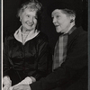 Billie Burke and Eva Le Gallienne in the stage production Listen to the Mocking Bird