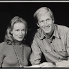 Diane Kagan and Ken Howard in rehearsal for the stage production Little Black Sheep