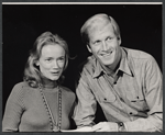 Diane Kagan and Ken Howard in rehearsal for the stage production Little Black Sheep