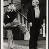 Diane Kagan and Stefan Schnabel in the stage production Little Black Sheep