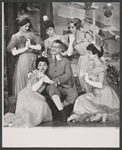Mario Siletti [center] and unidentified others in the stage production Little Mary Sunshine