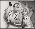 Eileen Brennan, Mario Siletti, Floria Mari [right] and unidentified others in the stage production Little Mary Sunshine