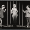 Joey Faye, Virginia Martin and Mort Marshall in the 1962 stage production Little Me