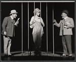 Joey Faye, Virginia Martin and Mort Marshall in the 1962 stage production Little Me