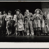 Barbara Sharma [center left pointing downward] and unidentified others in the 1962 stage production Little Me