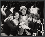 Sid Caesar, Barbara Sharma and unidentified others in the 1962 stage production Little Me