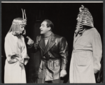 Virginia Martin, Sid Caesar and unidentified in the 1962 stage production Little Me