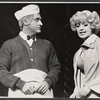Sid Caesar and Virginia Martin in the 1962 stage production Little Me