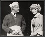 Sid Caesar and Virginia Martin in the 1962 stage production Little Me