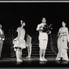 Sid Caesar [center] in the touring stage production Little Me