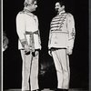 Sid Caesar and unidentified in the 1962 stage production Little Me