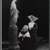 Julie Harris and Barbara O'Neill in the stage production Little Moon of Alban