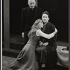 Julie Harris and unidentified in the stage production Little Moon of Alban