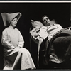 Julie Harris and John Justin in the stage production Little Moon of Alban
