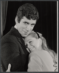 Elliott Gould and Barbara Cook in the 1967 Broadway production of Little Murders