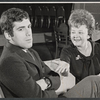 Elliott Gould and Ruth White in rehearsal for the 1967 Broadway production of Little Murders
