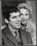 Elliott Gould and Barbara Cook in the 1967 Broadway production of Little Murders