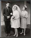 Elliott Gould, Barbara Cook and Ruth White in the 1967 Broadway production of Little Murders