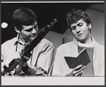 Fred Willard and Jon Korkes in the 1969 Off-Broadway production of Little Murders