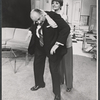 Andrew Duncan and Carole Shelley from the replacement cast of the 1969 Off-Broadway production of Little Murders