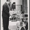 Vincent Gardenia, Elizabeth Wilson and Jon Korkes in the 1969 Off-Broadway production of Little Murders