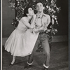 Dorothy Jarnac and Joel Grey in the stage production The Littlest Revue