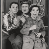 Joel Grey, Larry Storch and Charlotte Rae in the stage production The Littlest Revue