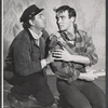 James Mitchell [right] and unidentified in the stage production Livin' the Life