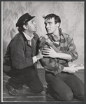James Mitchell [right] and unidentified in the stage production Livin' the Life