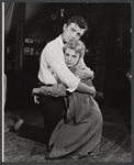 Kenneth Haigh and Mary Ure in the stage production Look Back in Anger