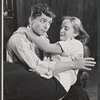 Kenneth Haigh and unidentified in the stage production Look Back in Anger