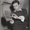 Kenneth Haigh in the stage production Look Back in Anger