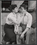 Vivienne Drummond and Kenneth Haigh in the stage production Look Back in Anger
