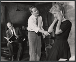 Donald Madden, Susan Oliver and unidentified [left] in the stage production Look Back in Anger