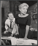 Donald Madden and Susan Oliver in the stage production Look Back in Anger