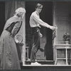 Anthony Perkins and unidentified in the stage production Look Homeward, Angel